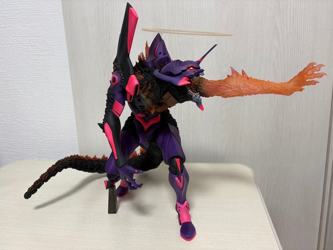 デ*コ様 ゴジラ対エヴァンゲリオン 東宝30cm エヴァ初号機 バーニングG覚醒
