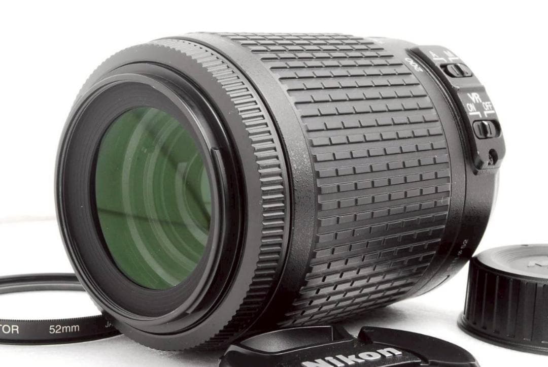 【美品】Nikon AF-S 55-200mm VR 手ブレ補正 望遠レンズ