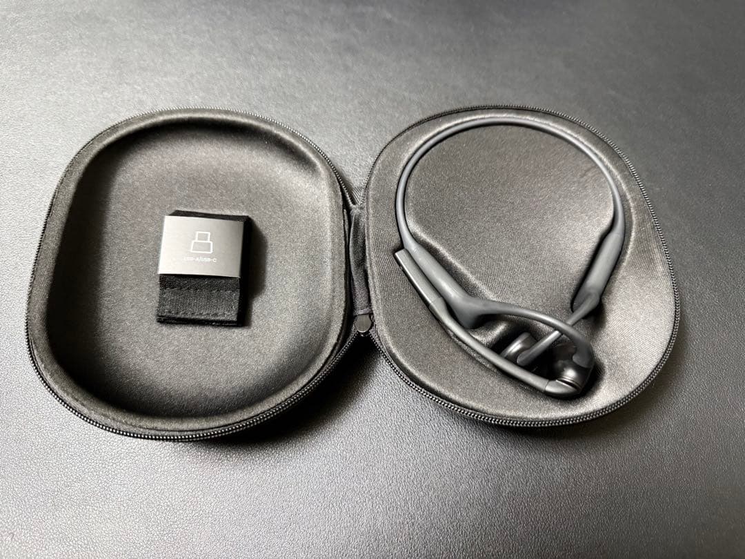 【美品・保証残あり】Shokz OpenComm2 UC USB-Cドングル付