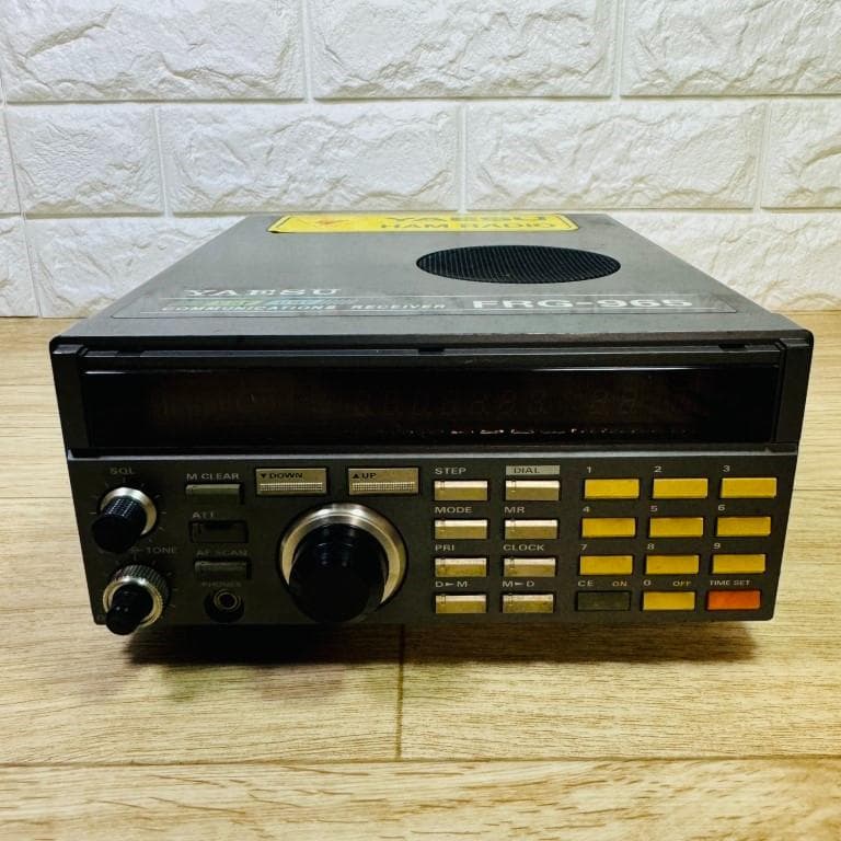 通電動作確認済み YAESU 八重洲無線 FRG-965 広帯域受信レシーバー