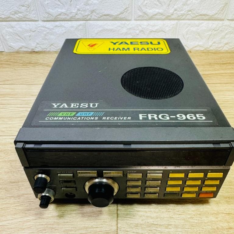 通電動作確認済み YAESU 八重洲無線 FRG-965 広帯域受信レシーバー