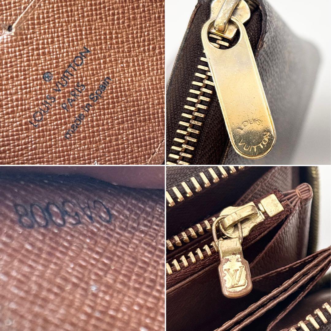 ルイ・ヴィトン M60017 モノグラム ジッピーウォレット ラウンド 長財布