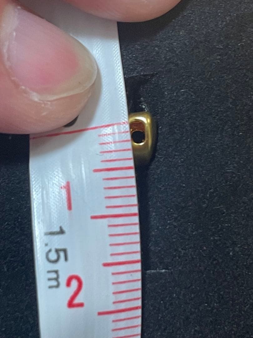 ハート　ペンダントトップ　足金999刻印