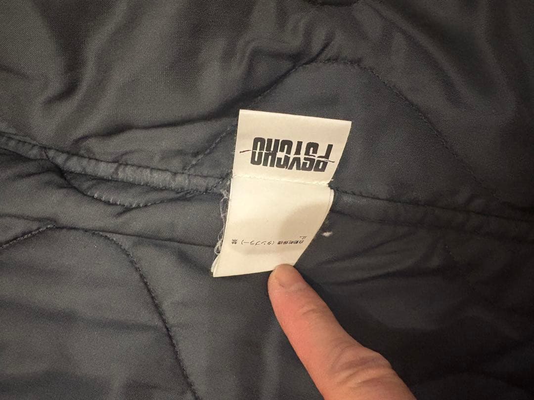 アンダーカバーpsychoジャガードパッチモッズコート