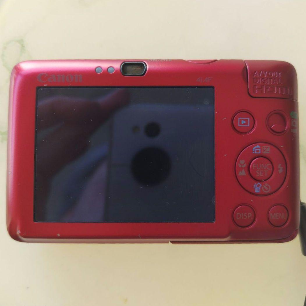 Canon IXY コンパクトデジタルカメラ レッド