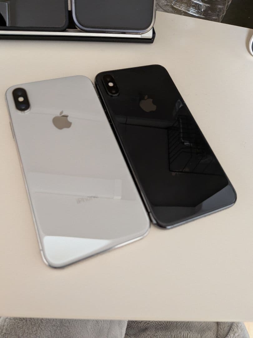 iPhone X 2台セット　バッテリー100%