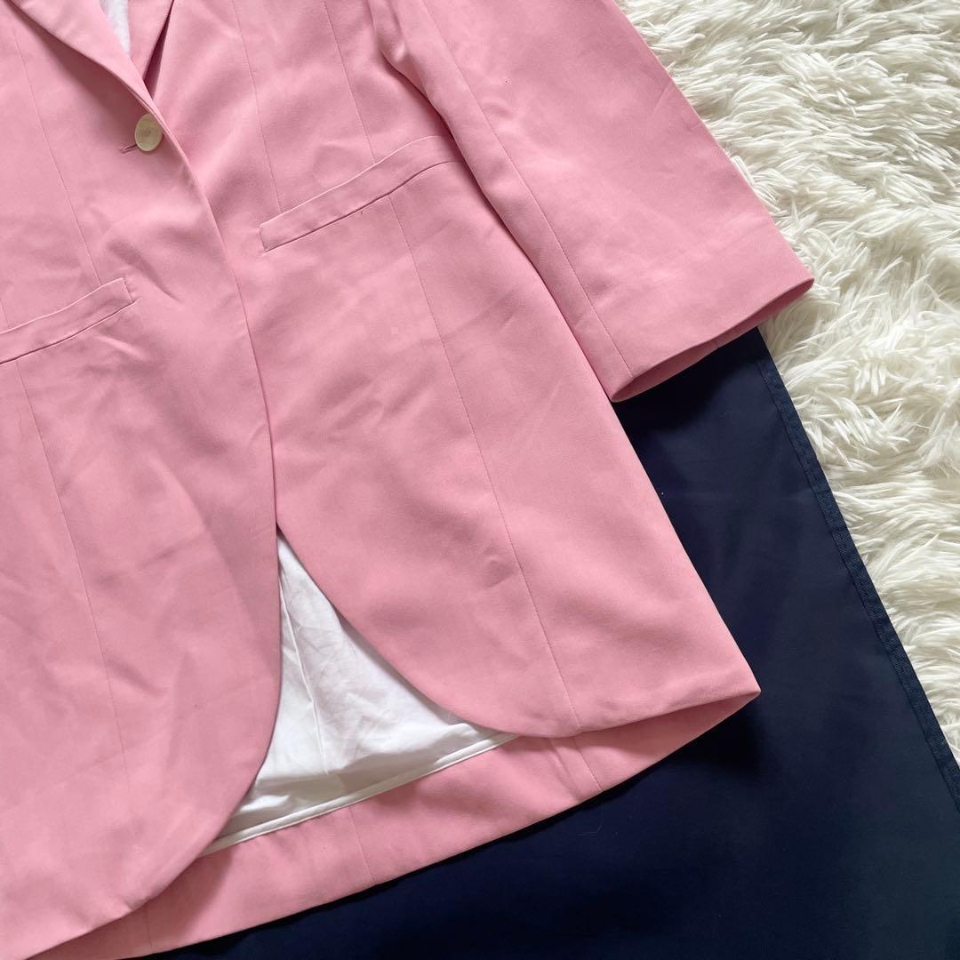 美品　現行　LOEWE　テーラードジャケット　ピンク　Sサイズ相当