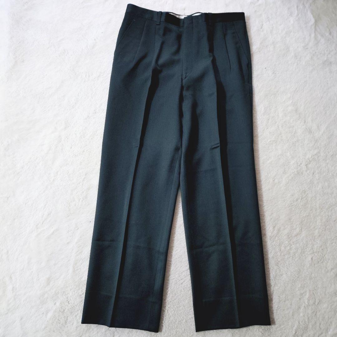 90s y2k GIVENCHY スーツ ダブル セットアップ ダークグリーン