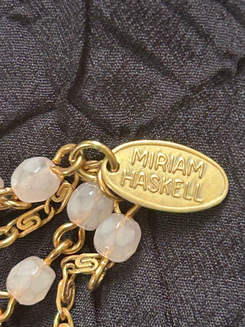 Miriam Haskell ネックレス