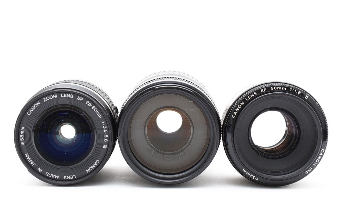 保証付き/一眼レフカメラcanon kiss x9標準&望遠&単焦点レンズセット