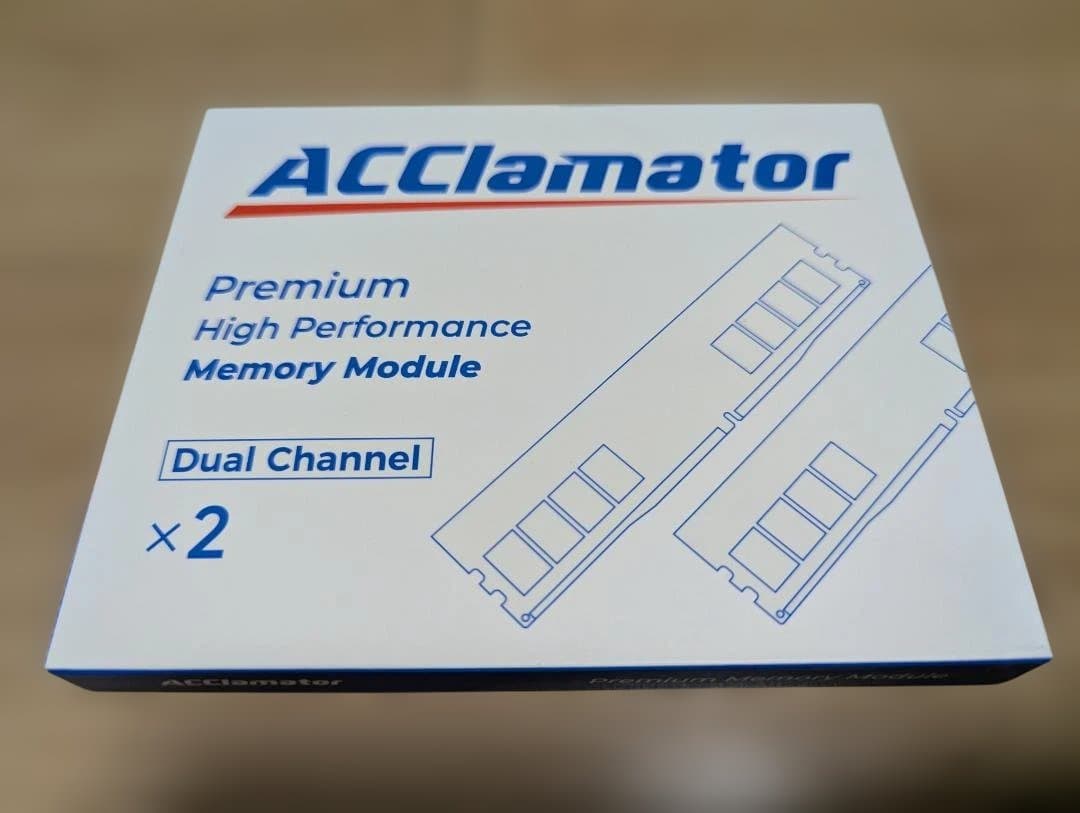 新品未開封 DDR5 6000MHz 32GB (16GB×2)