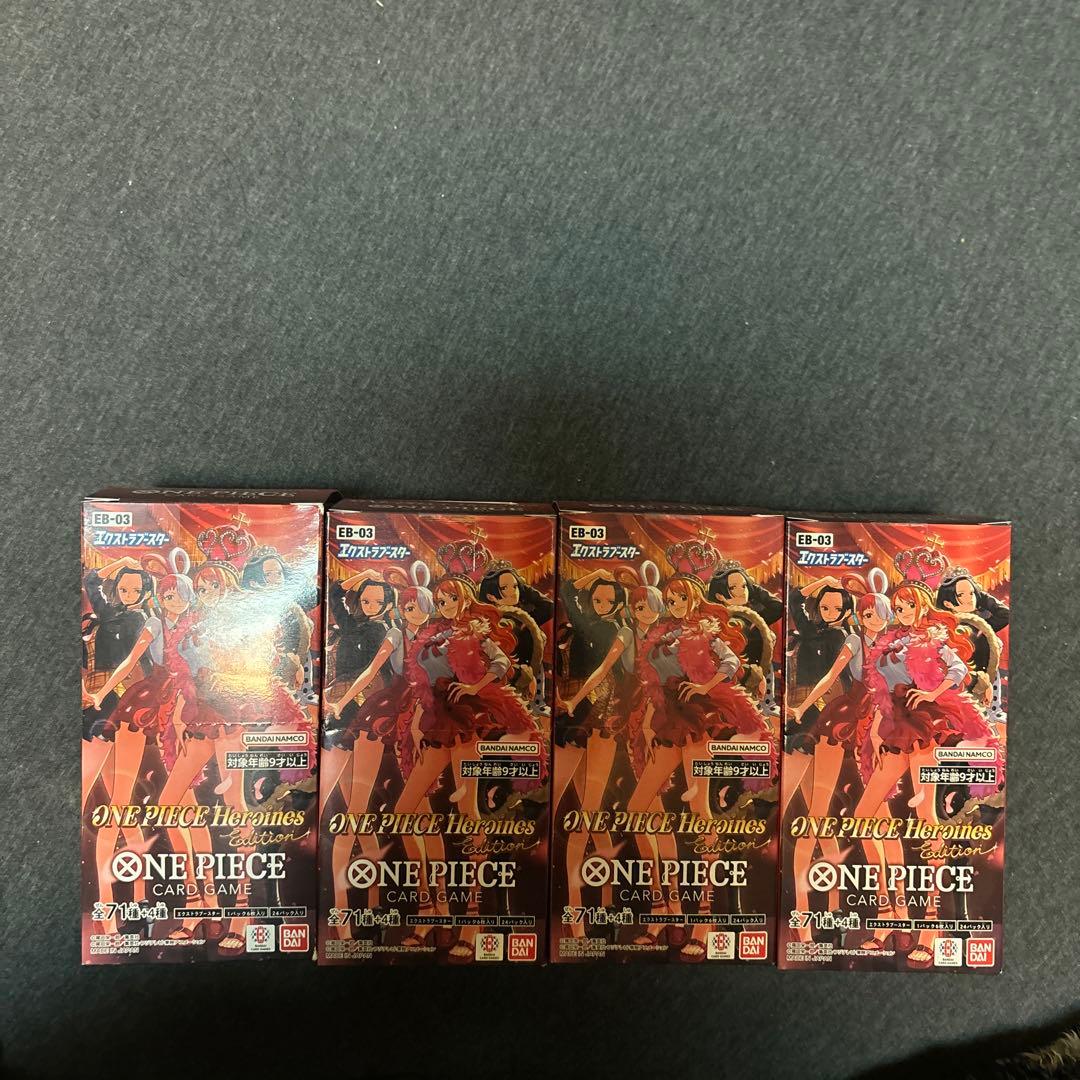 ワンピースカードゲーム Heroines Edition テープ付き未開封BOX
