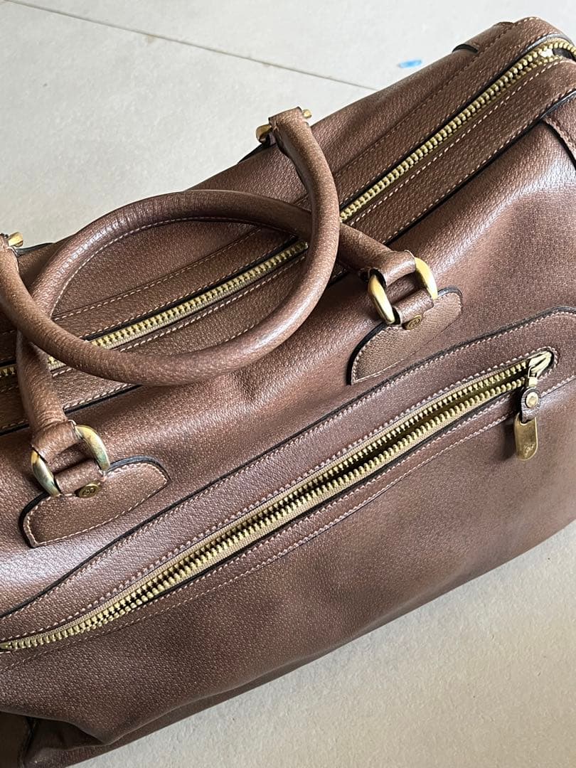 GUCCIオールドボストンバック大容量