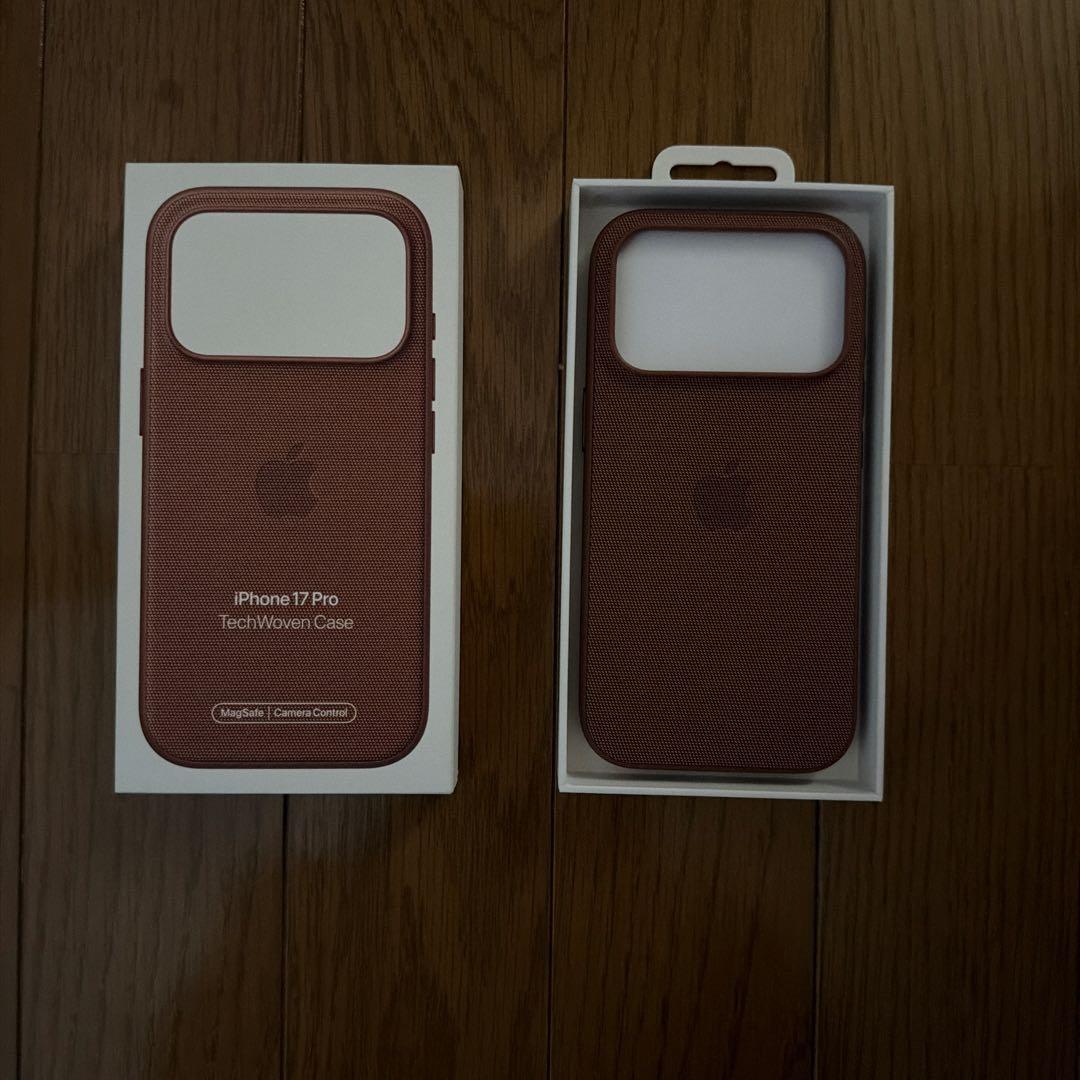 MagSafe対応iPhone 17 Proテックウーブンケース シエナ