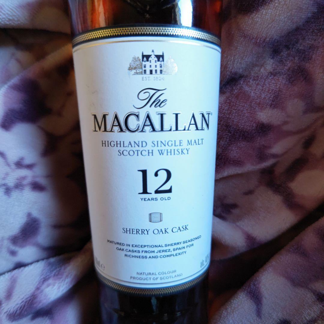 The Macallan 12年 シェリーオークカスク