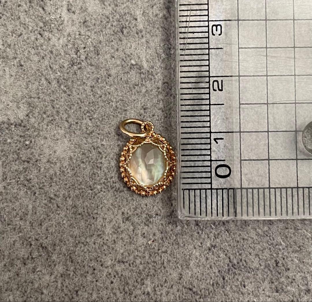 アガット リバーシブルチャーム K10