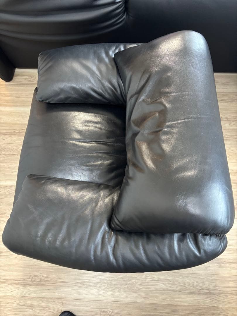 【大幅値下げ】カッシーナ マラルンガ 1人掛けソファ 1P