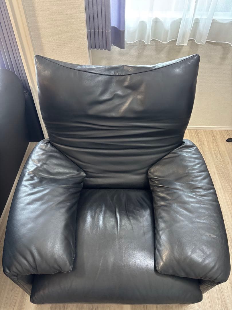 【大幅値下げ】カッシーナ マラルンガ 1人掛けソファ 1P