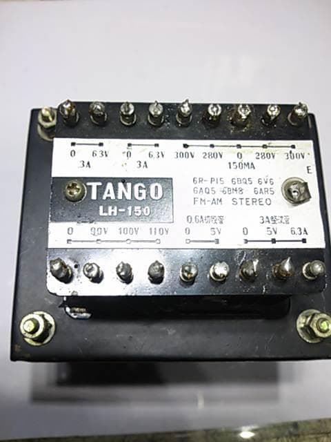 最終TANGO 電源トランス LH-150 300B KT88等真空管アンプに