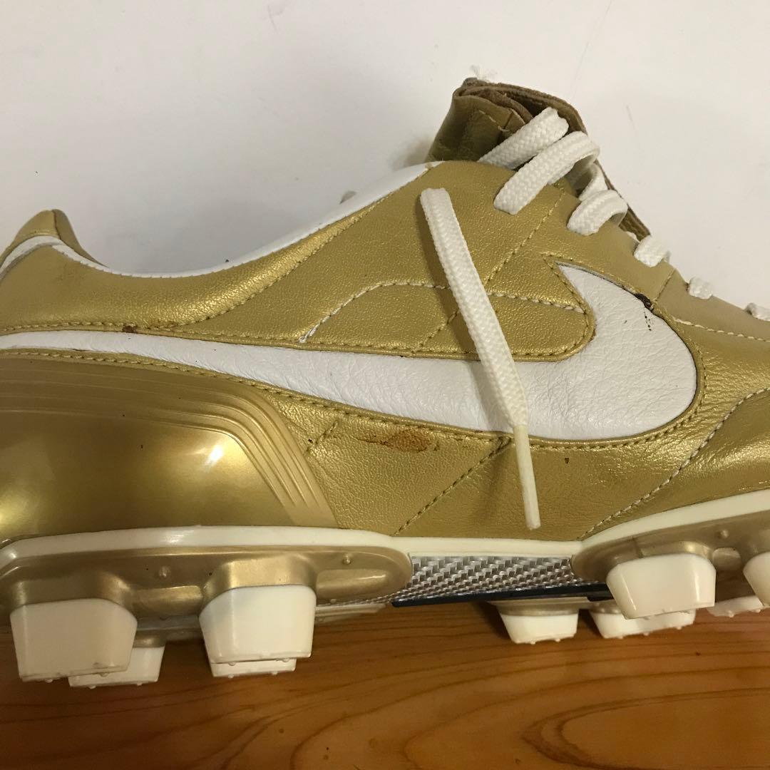 NIKE ティエンポエア　レジェンド ロナウジーニョ着用モデル 10Rゴールド