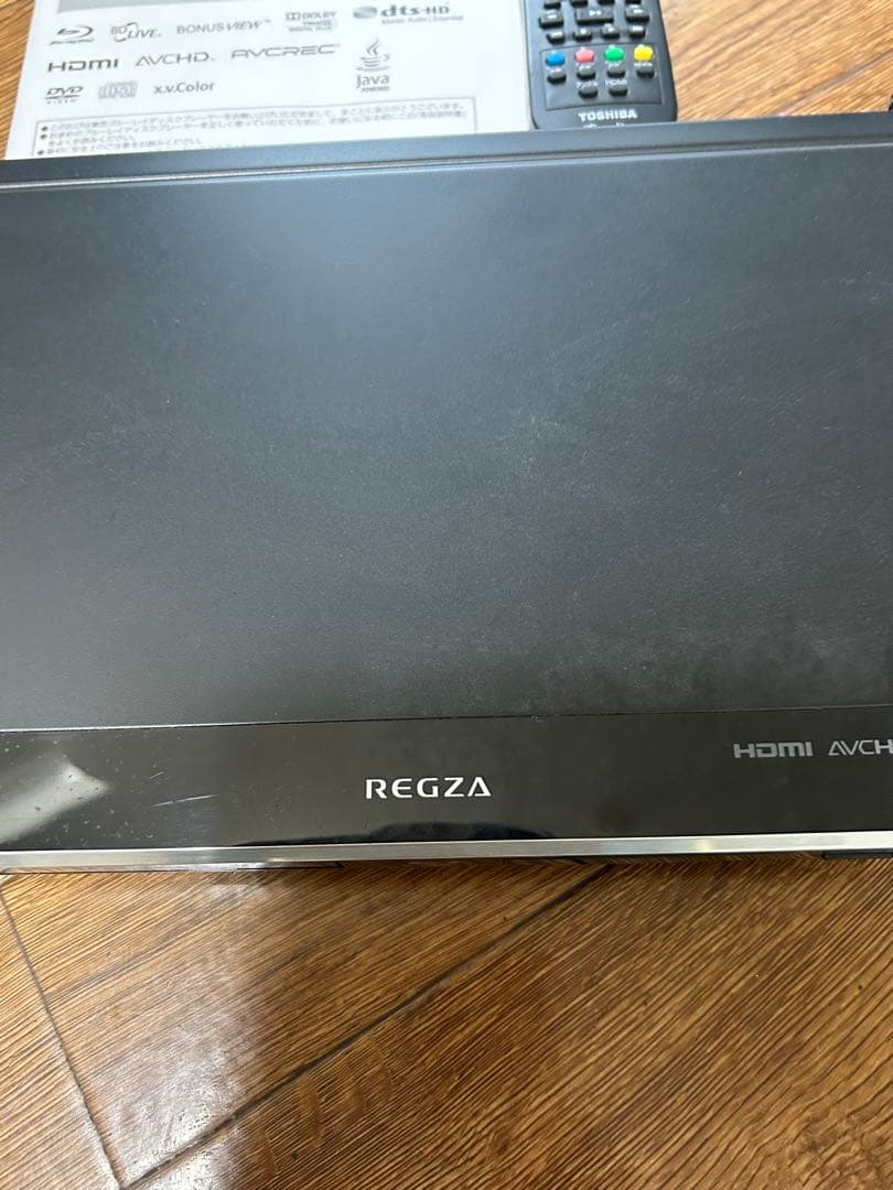 TOSHIBA REGZA DBP-S100 ブルーレイプレーヤー