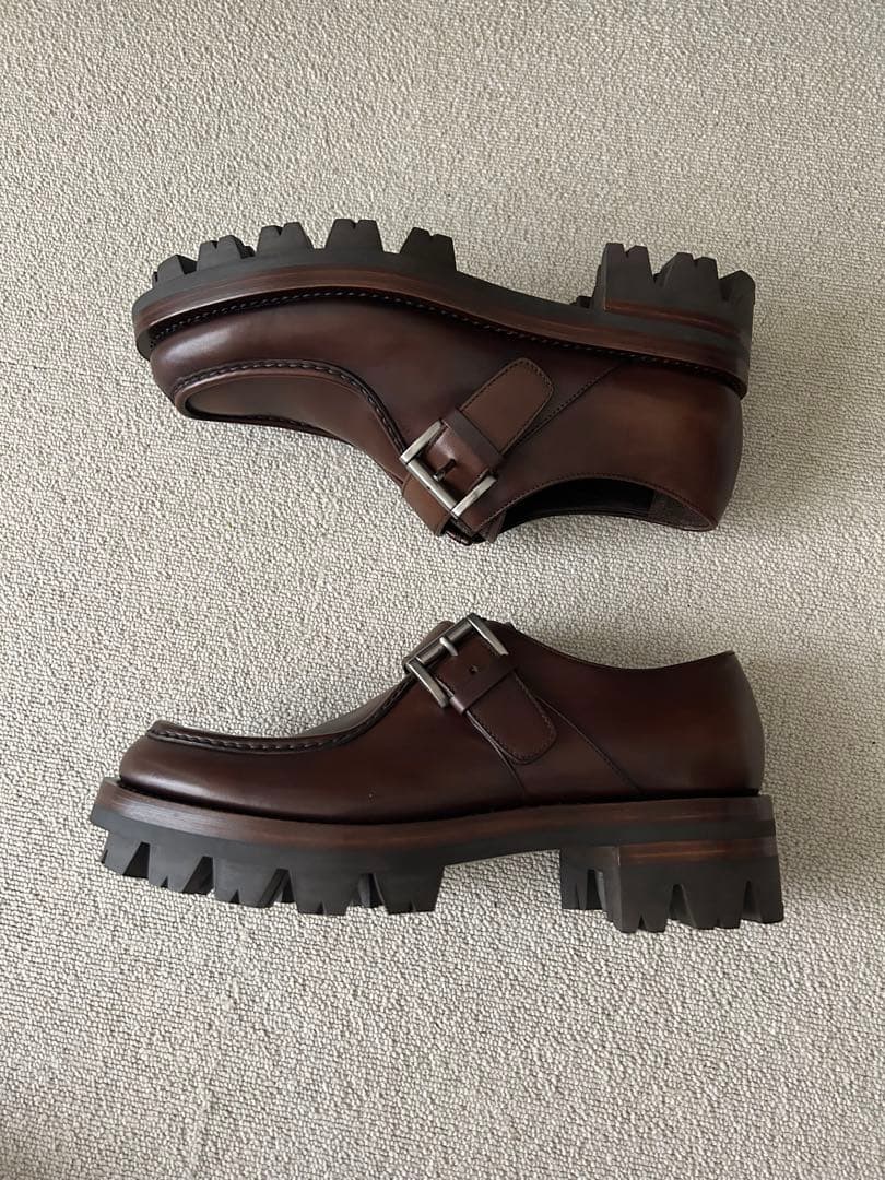 靴 prada 2013aw tank sole moccasin shoes