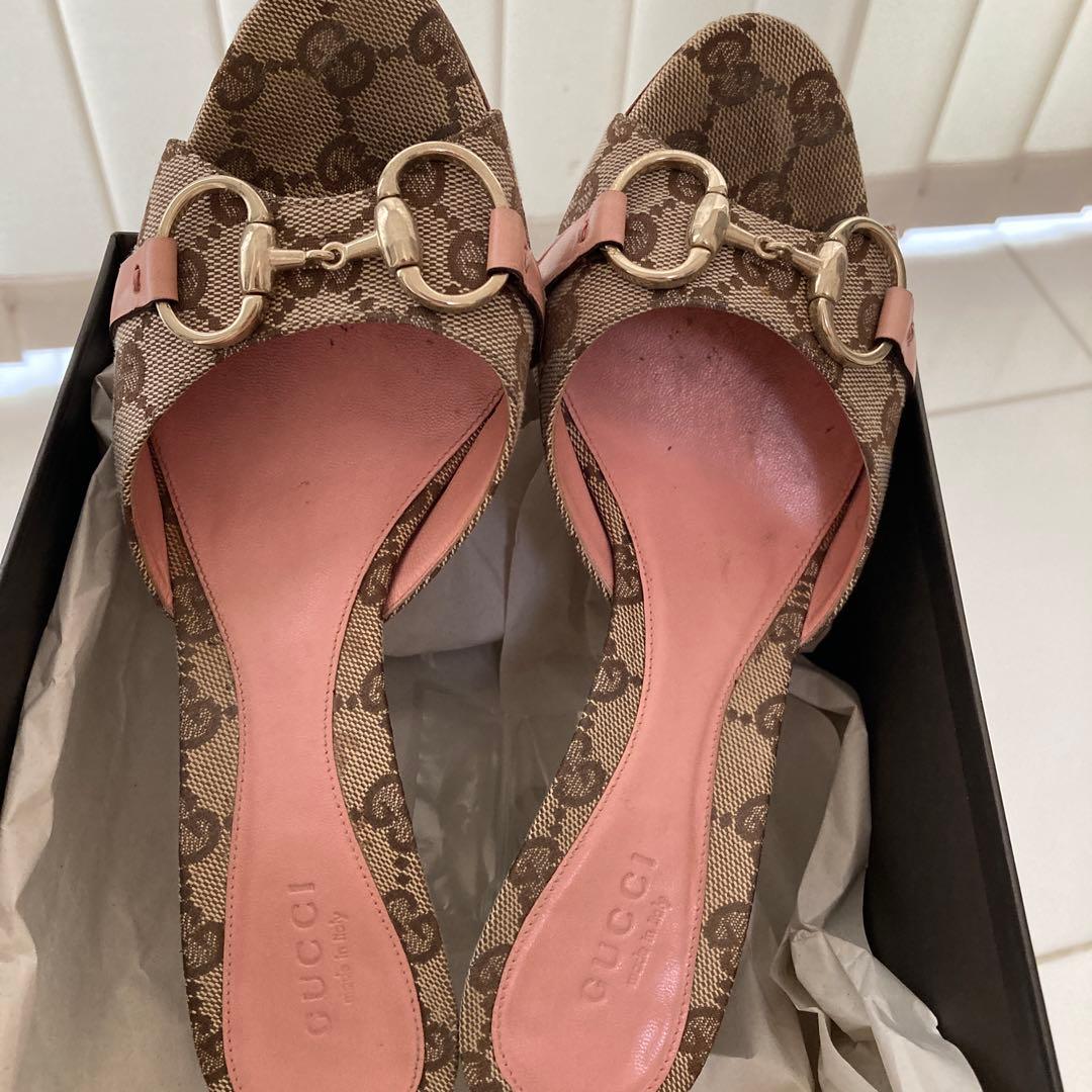 グッチ　ミュールサンダル