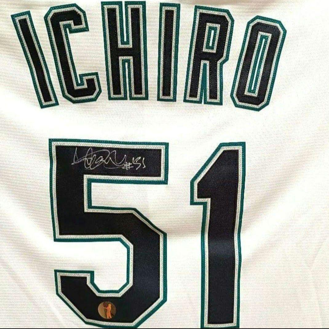 【証明あり】イチロー／直筆サイン／ユニフォーム／シアトル・マリナーズ