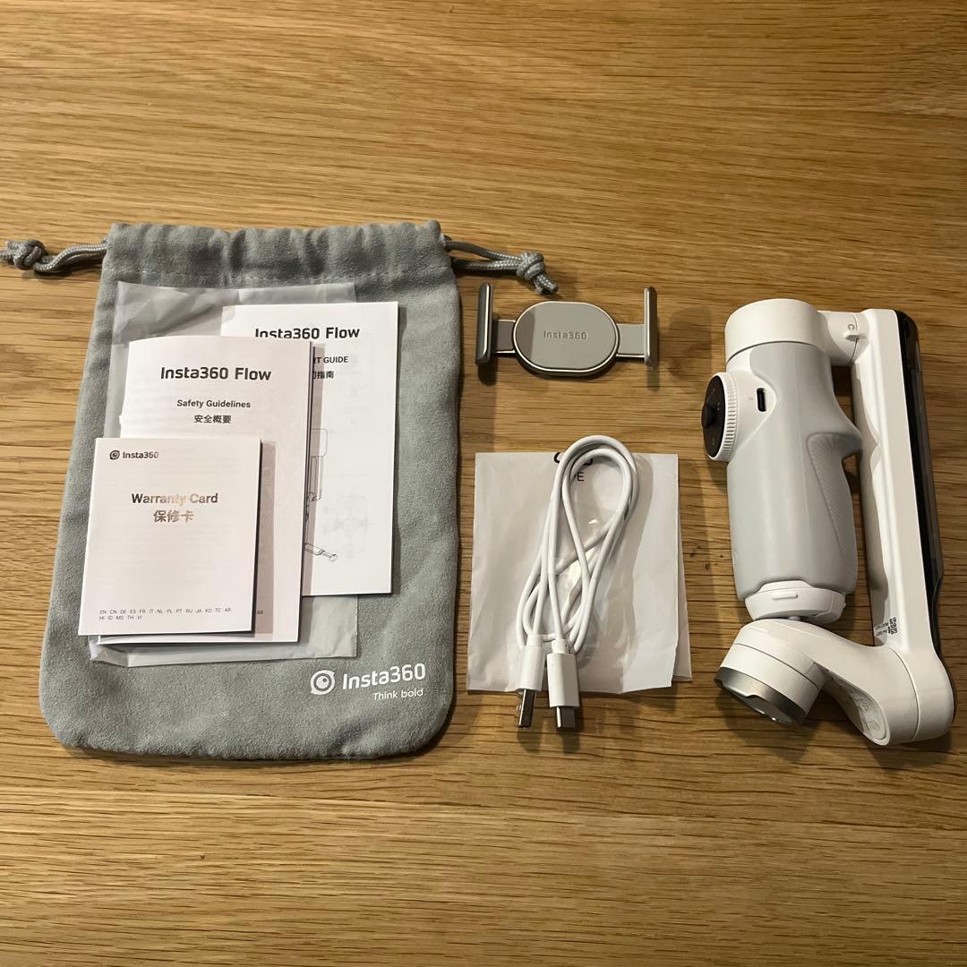 スマホアクセサリー Insta360 Flow Simmit White