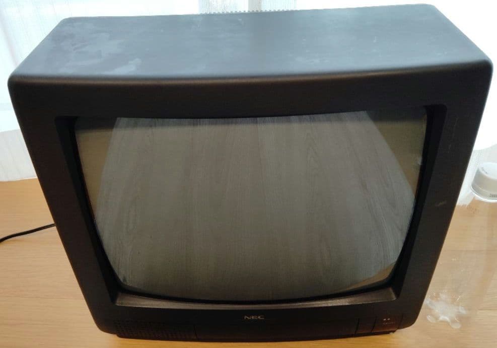 NEC カラーテレビジョン受信機 C-14R40 ブラウン管テレビ 本体