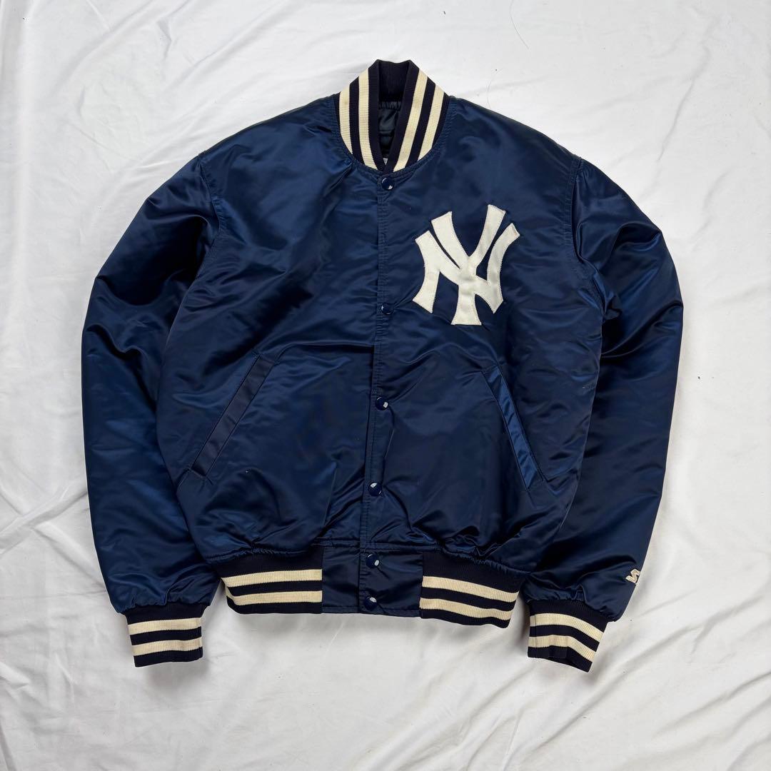ジャケット・アウター 90s STARTER New York Yankees stadium jkt