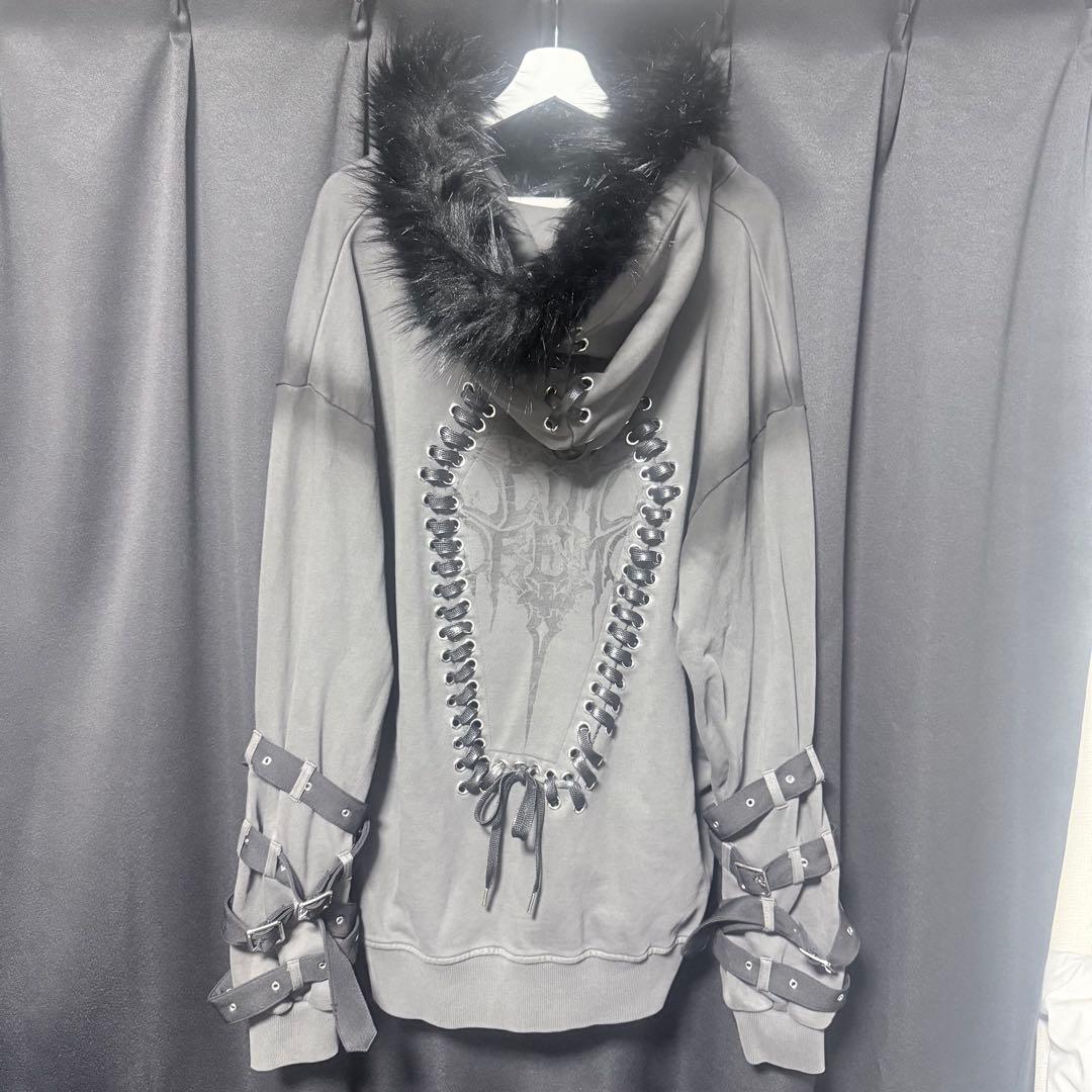 DimMoire REFLEM 超ハトメファーフードパーカー