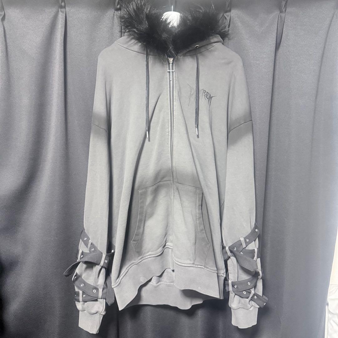 DimMoire REFLEM 超ハトメファーフードパーカー