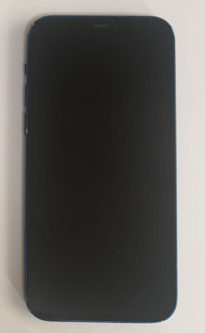 【リアカメラ故障】 iPhone 12 ブルー 64GB バッテリー87%