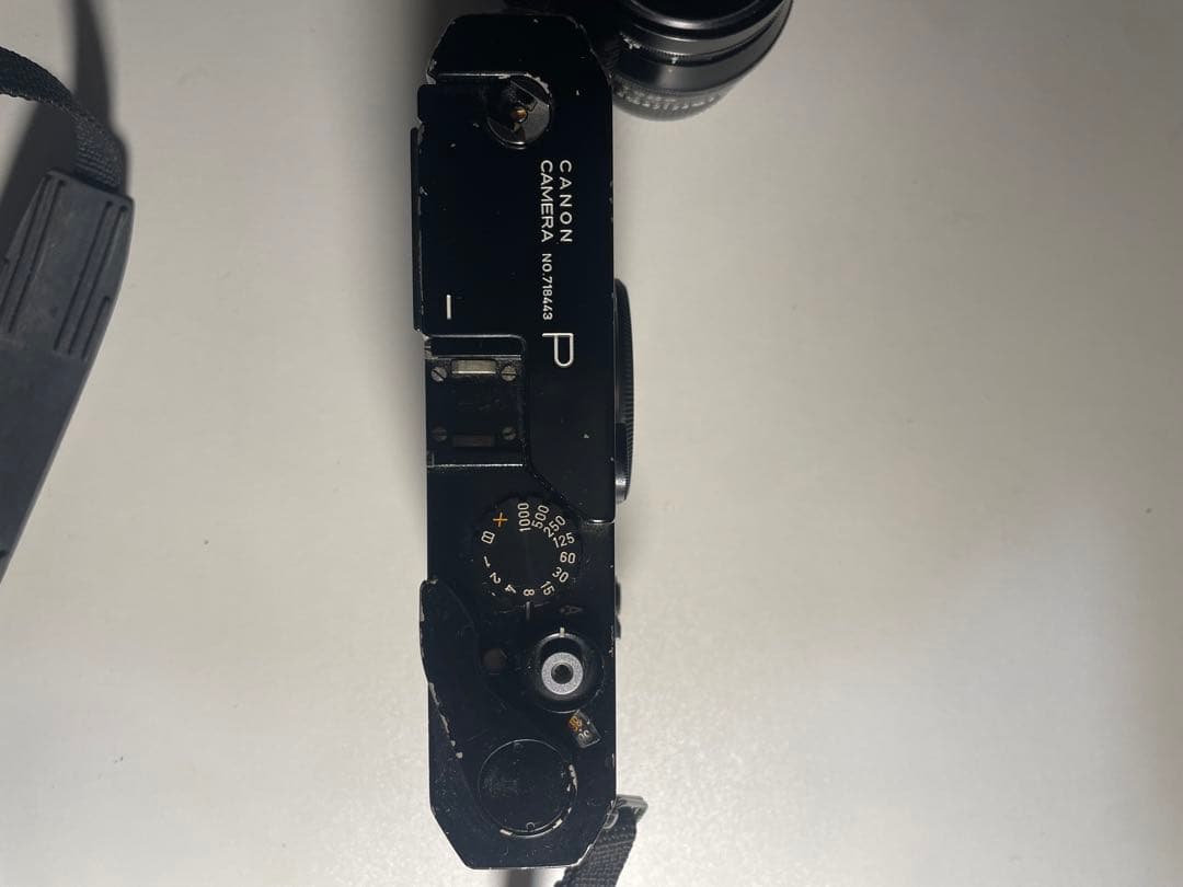 Canon P フィルムカメラ P型 オールドカメラ レトロ 未動作確認