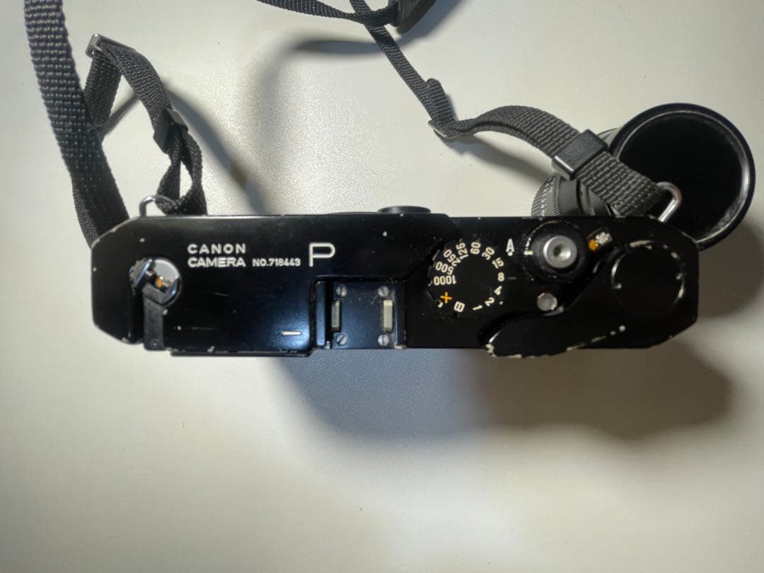 Canon P フィルムカメラ P型 オールドカメラ レトロ 未動作確認