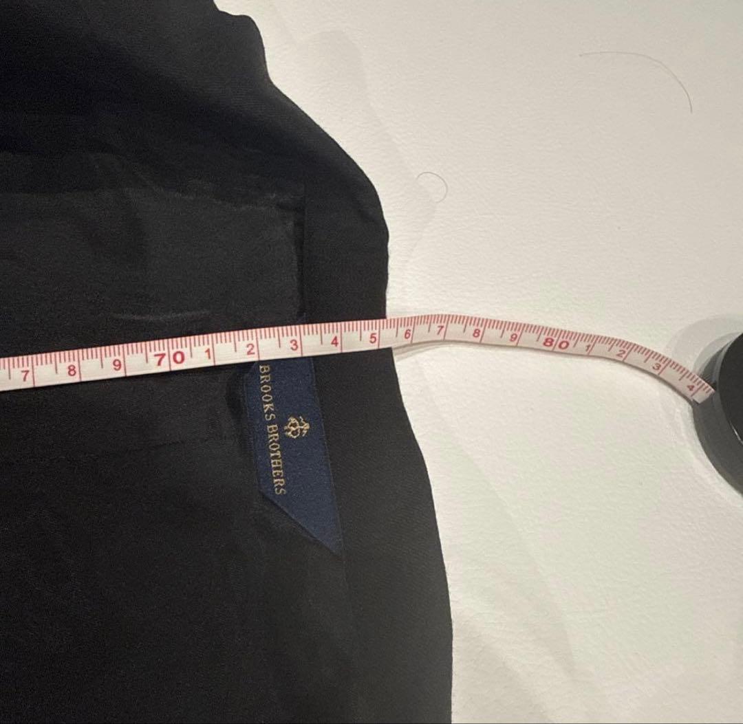 極美品 近年 ブルックスブラザーズ セットアップ スーツ 黒 ウール ブラック