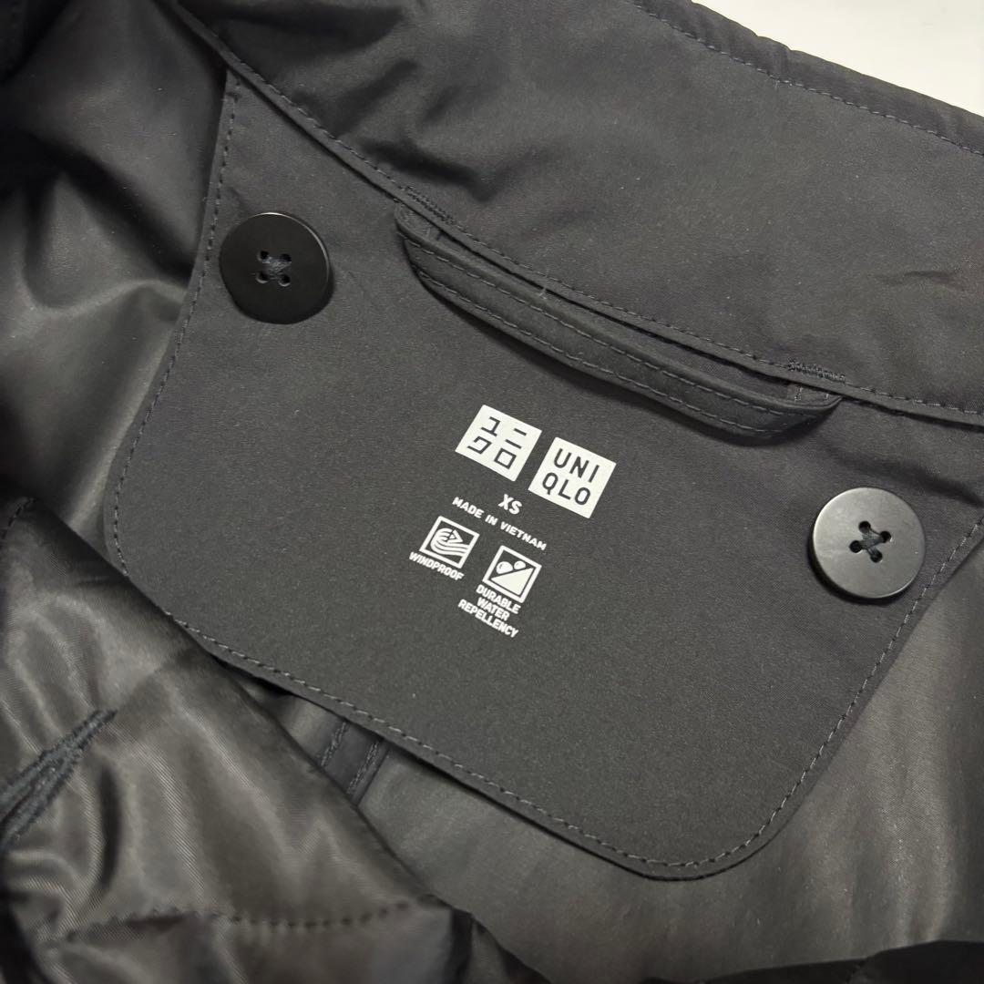 ウィンドプルーフ2WAYコート XS ブラック