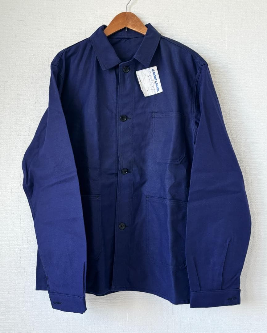 新品 デッドストック LE MONT CAMEL コットンツイル ジャケット
