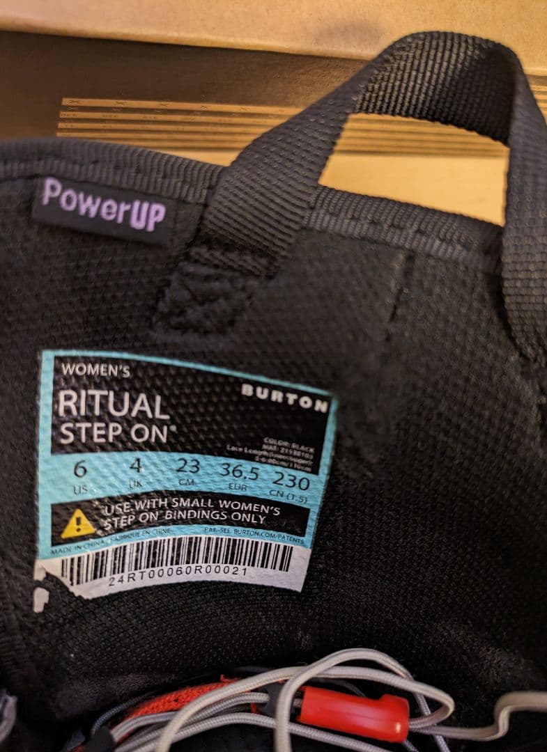 Burton Ritual Step On 23cm ステップオンセット