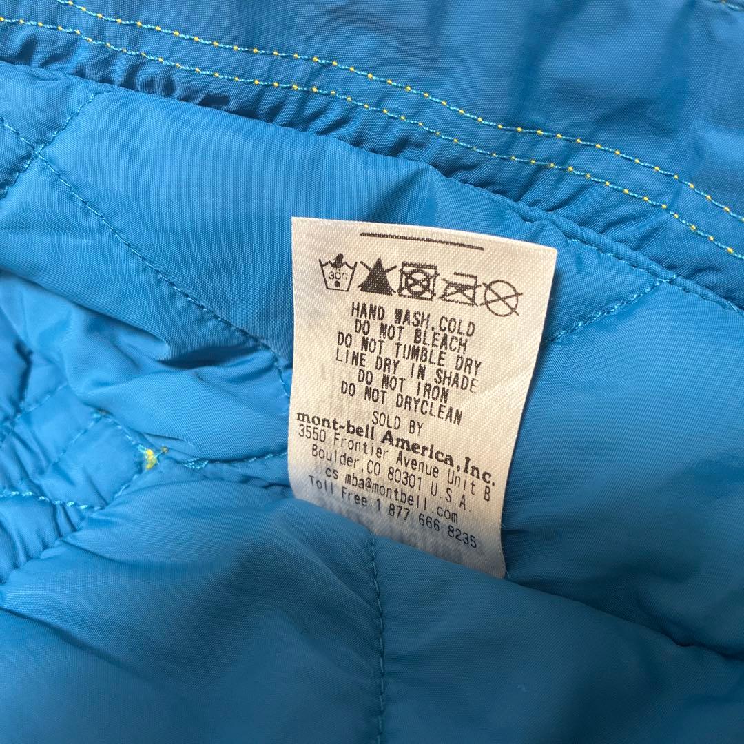 mont-bell 子供用スキーウェア イエロー　80