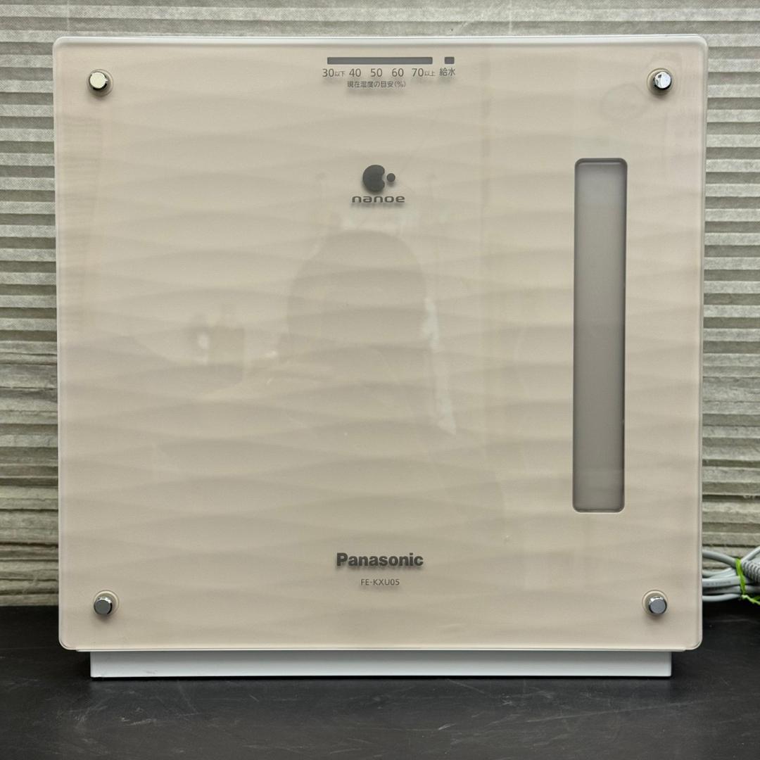 ☆パナソニック　気化式加湿器　FE-KXU05　2023年製　ナノイー　加湿器