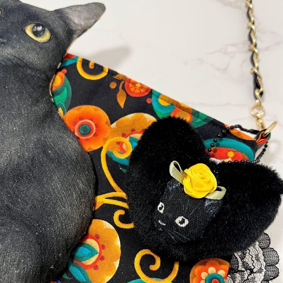 m*︎様 コヤンイサムチョン♡USA♡黒猫ちゃん♡ポシェット