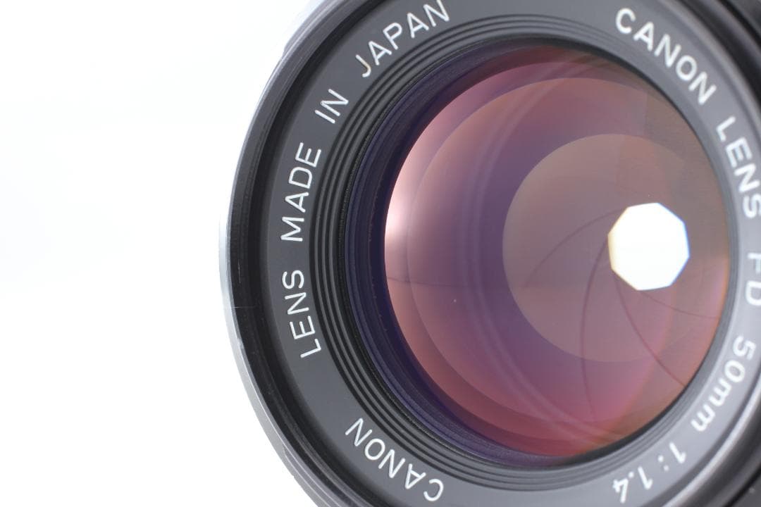 キャノン ニューFD 50mm F/1.4 MF 標準レンズ l4024