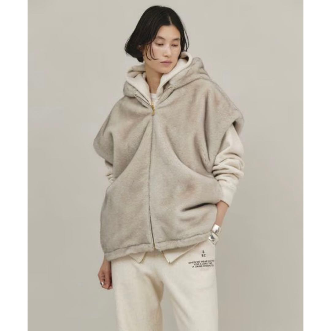 美品 Curensologyカレンソロジー ミンクライクファー 大草直子さん着用