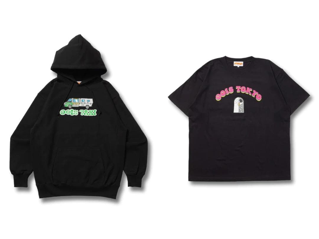 OOIS HOODIE&TEE おぼ obo Crazy Raccoon CR