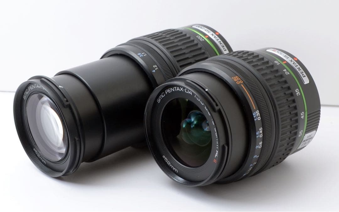 S数少！PENTAX K200D★転送OK★Wズームレンズキット