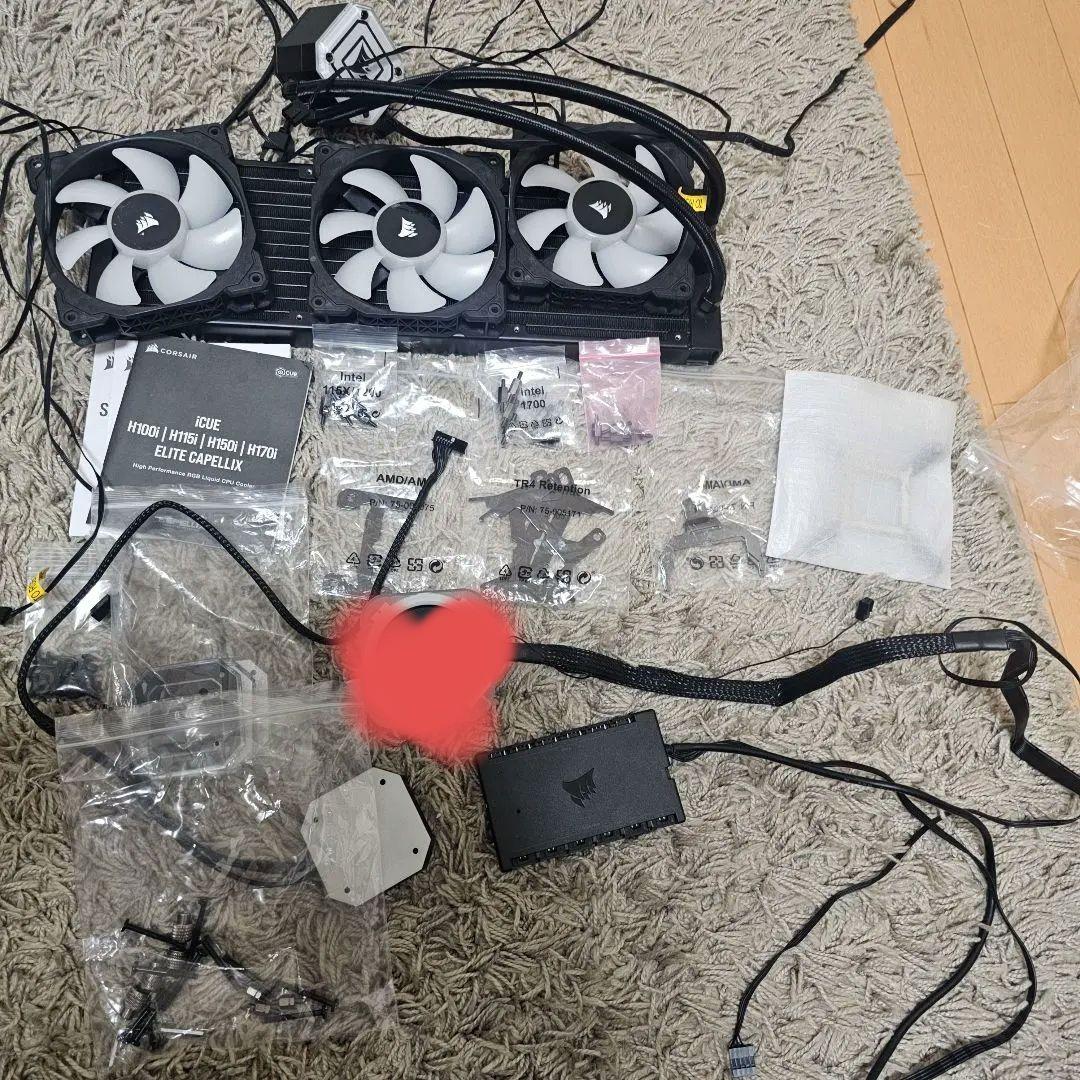 PC用ファン・クーラー Corsair iCUE H150I Elite CAPELLIX XT