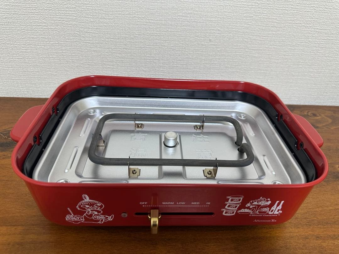 ムーミンコラボ　ブルーノ　コンパクトホットプレート