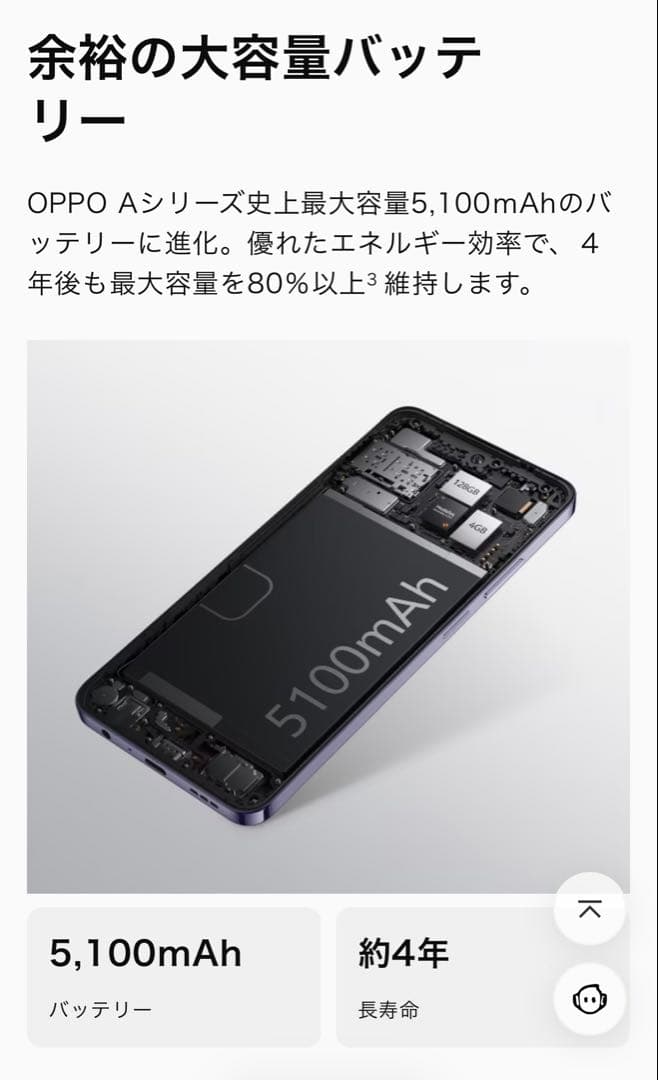 新品　OPPO A3 5G パープル　SIMフリー